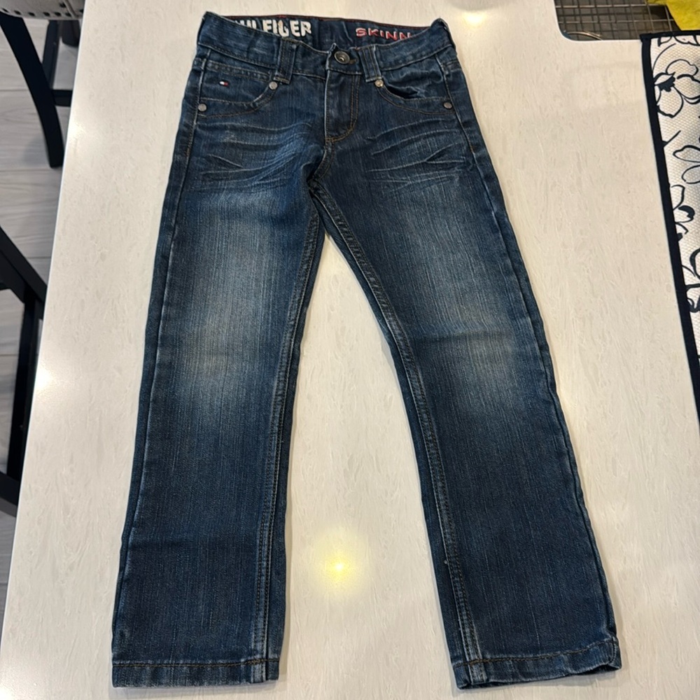 Tommy golfer kids size 6 skinny jeans